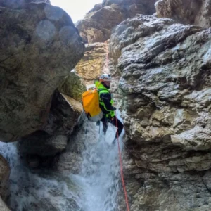 Soteskanje po vodnem parku v Italiji