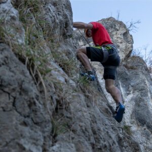 Zelo zahtevno večstopenjsko plezanje: Obraz Sfinge