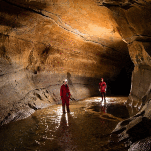 Ogled vodnega dela Križne jame do Kalvarije